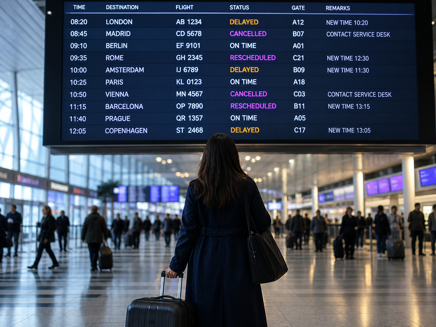 What to Do if Your Flight Is Cancelled